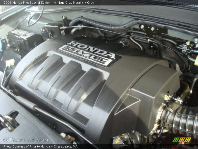 Nimbus Gray Metallic / Gray 2008 Honda Pilot Special Edition