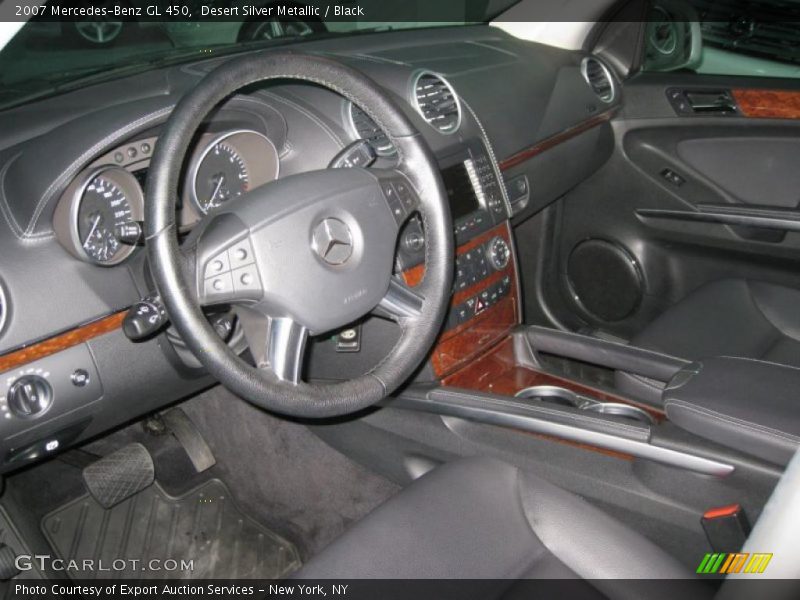 Desert Silver Metallic / Black 2007 Mercedes-Benz GL 450