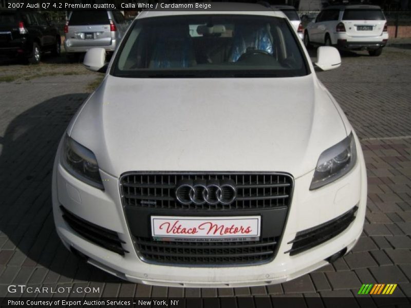 Calla White / Cardamom Beige 2007 Audi Q7 4.2 Premium quattro