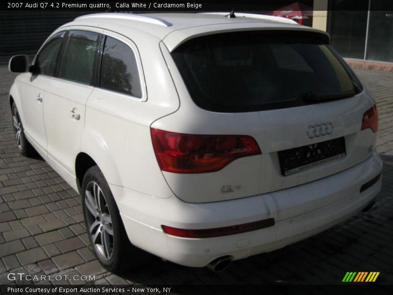 Calla White / Cardamom Beige 2007 Audi Q7 4.2 Premium quattro