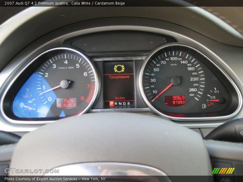  2007 Q7 4.2 Premium quattro 4.2 Premium quattro Gauges