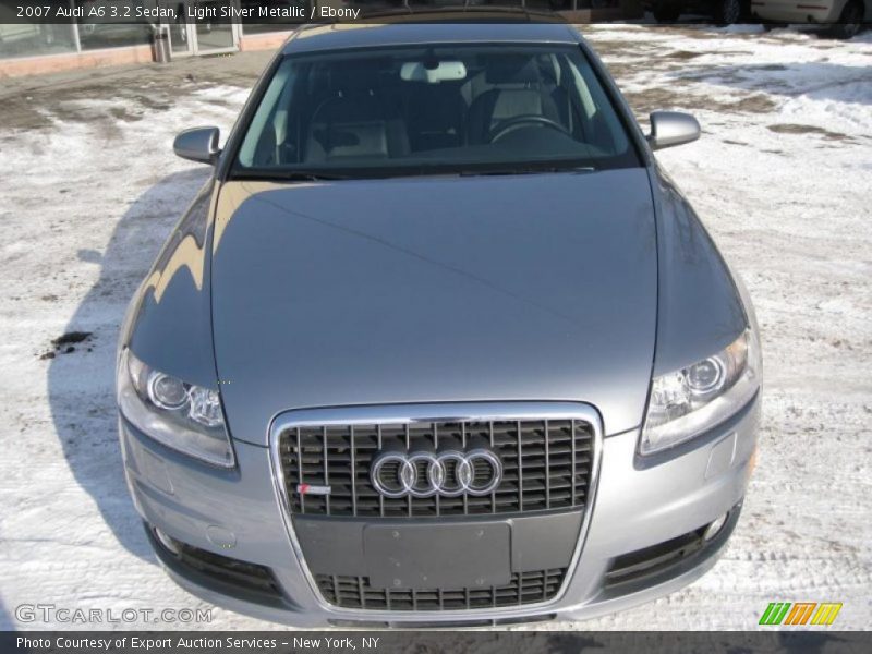 Light Silver Metallic / Ebony 2007 Audi A6 3.2 Sedan