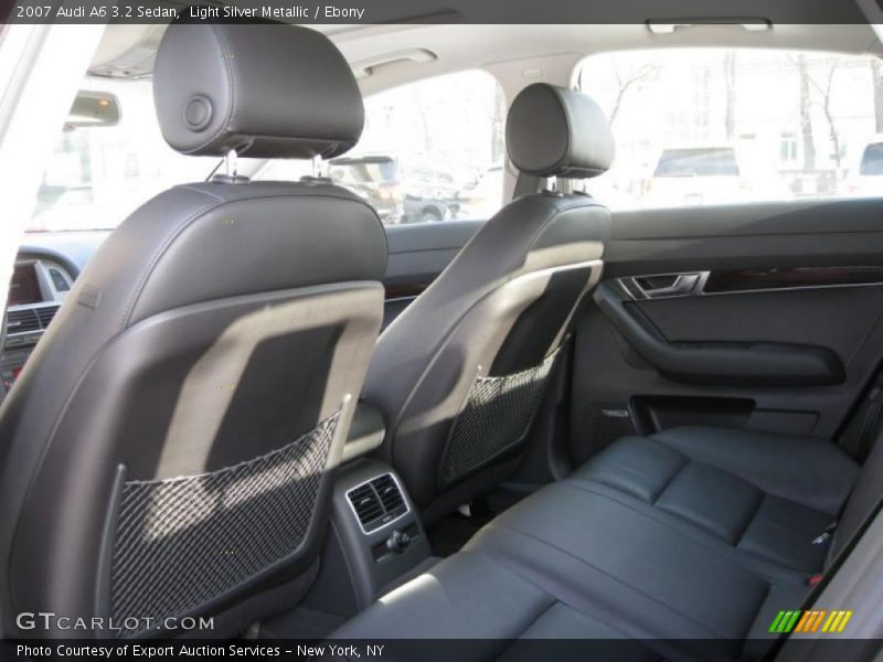 Light Silver Metallic / Ebony 2007 Audi A6 3.2 Sedan