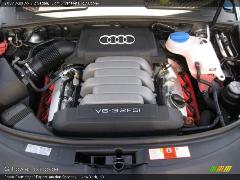  2007 A6 3.2 Sedan Engine - 3.2 Liter FSI DOHC 24-Valve VVT V6