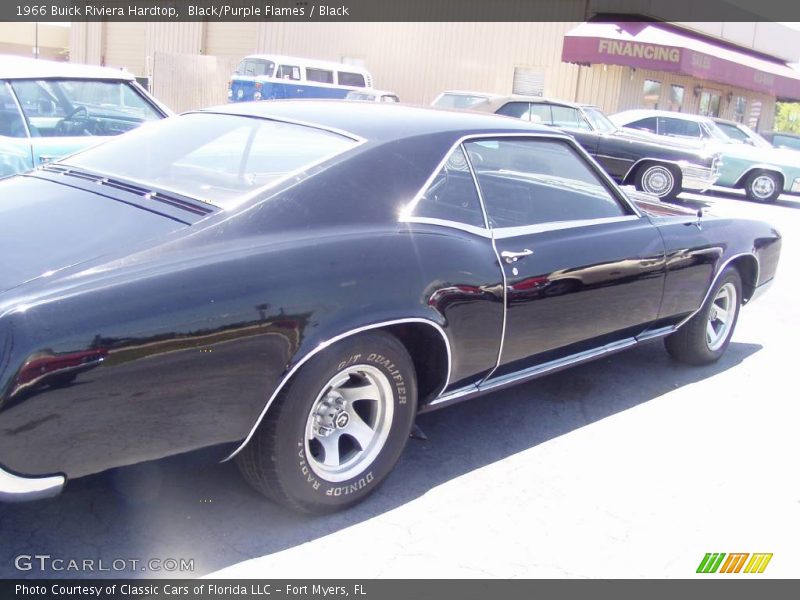 Black/Purple Flames / Black 1966 Buick Riviera Hardtop