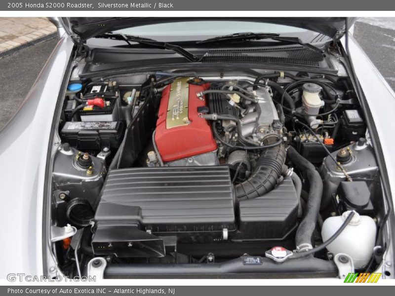 Silverstone Metallic / Black 2005 Honda S2000 Roadster