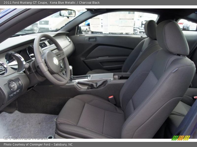  2011 Mustang GT Coupe Charcoal Black Interior