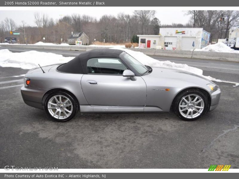Silverstone Metallic / Black 2005 Honda S2000 Roadster