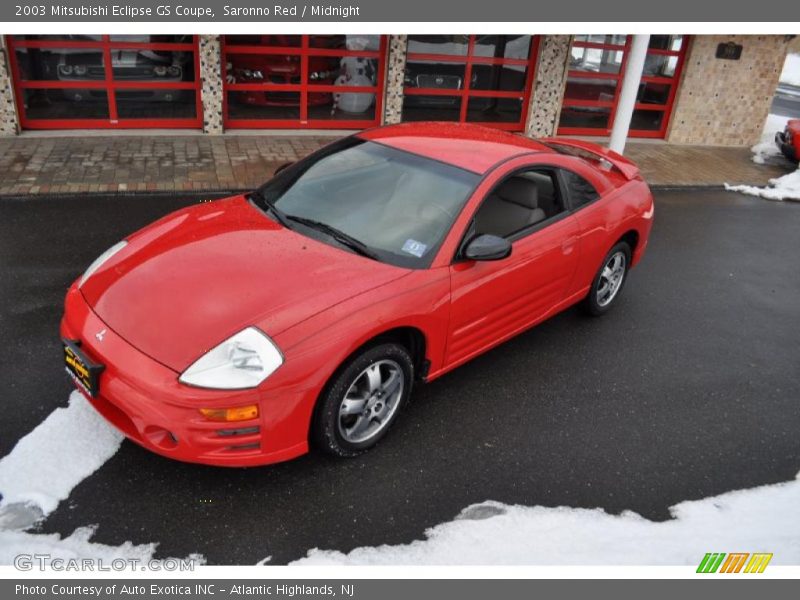 Saronno Red / Midnight 2003 Mitsubishi Eclipse GS Coupe