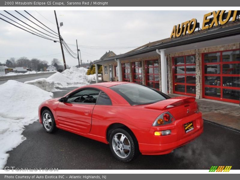 Saronno Red / Midnight 2003 Mitsubishi Eclipse GS Coupe