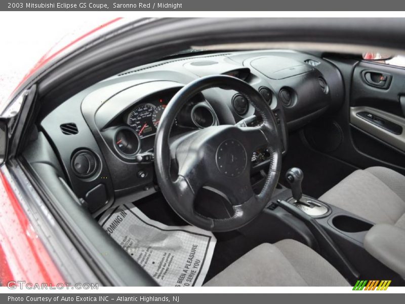 Saronno Red / Midnight 2003 Mitsubishi Eclipse GS Coupe
