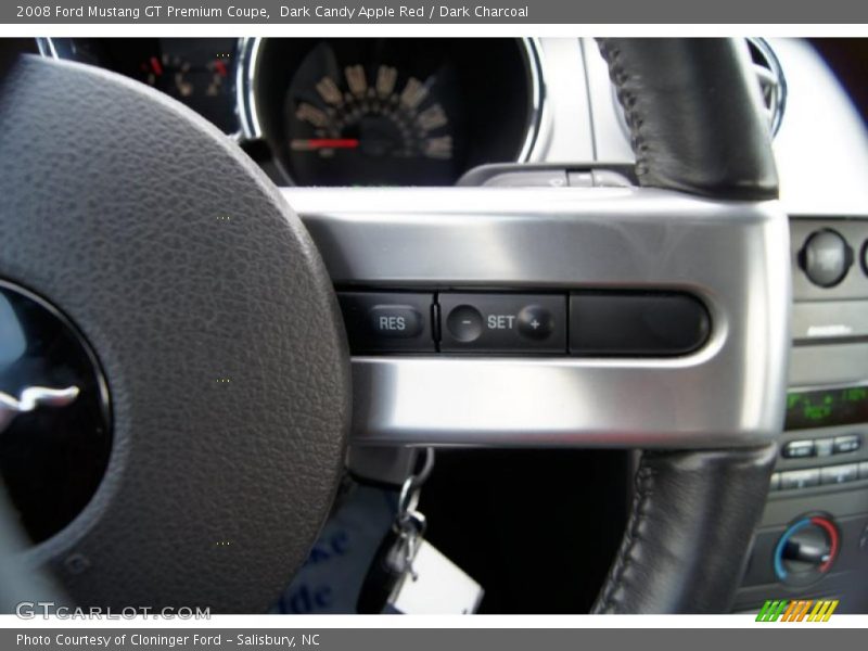 Controls of 2008 Mustang GT Premium Coupe