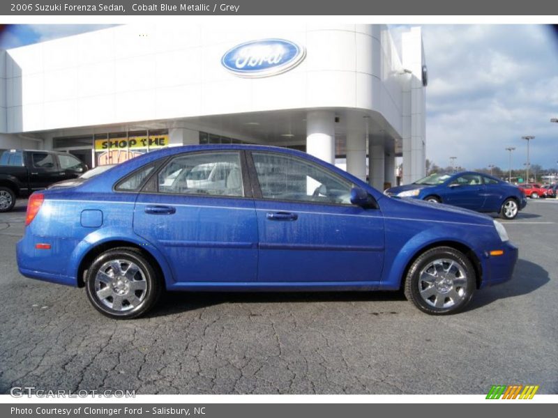 Cobalt Blue Metallic / Grey 2006 Suzuki Forenza Sedan