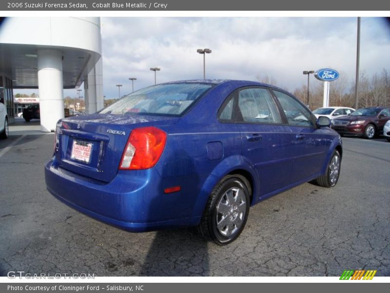 Cobalt Blue Metallic / Grey 2006 Suzuki Forenza Sedan