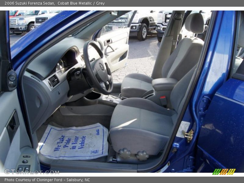 Cobalt Blue Metallic / Grey 2006 Suzuki Forenza Sedan