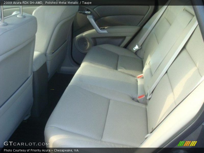 Polished Metal Metallic / Taupe 2009 Acura RDX SH-AWD