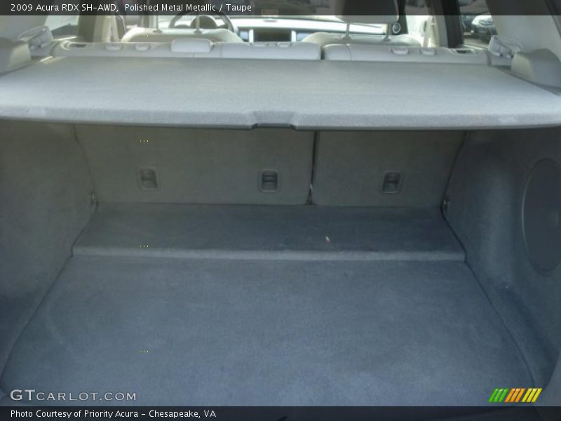 Polished Metal Metallic / Taupe 2009 Acura RDX SH-AWD