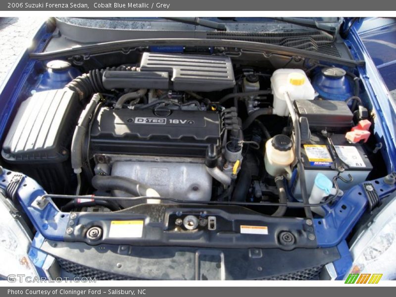 Cobalt Blue Metallic / Grey 2006 Suzuki Forenza Sedan