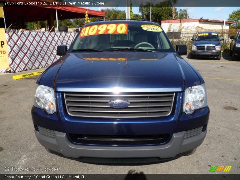 Dark Blue Pearl Metallic / Stone 2006 Ford Explorer XLS