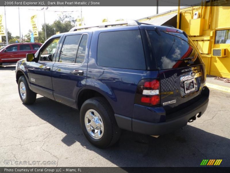 Dark Blue Pearl Metallic / Stone 2006 Ford Explorer XLS