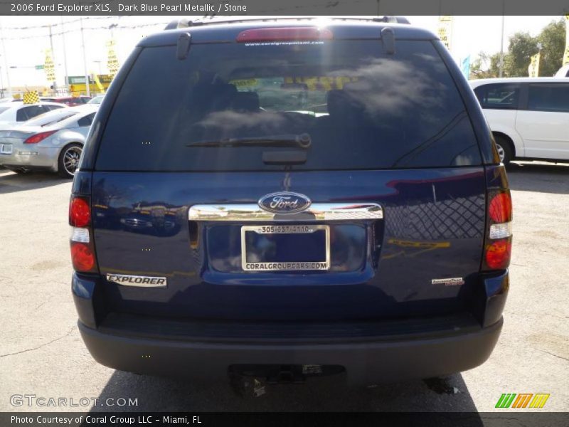 Dark Blue Pearl Metallic / Stone 2006 Ford Explorer XLS