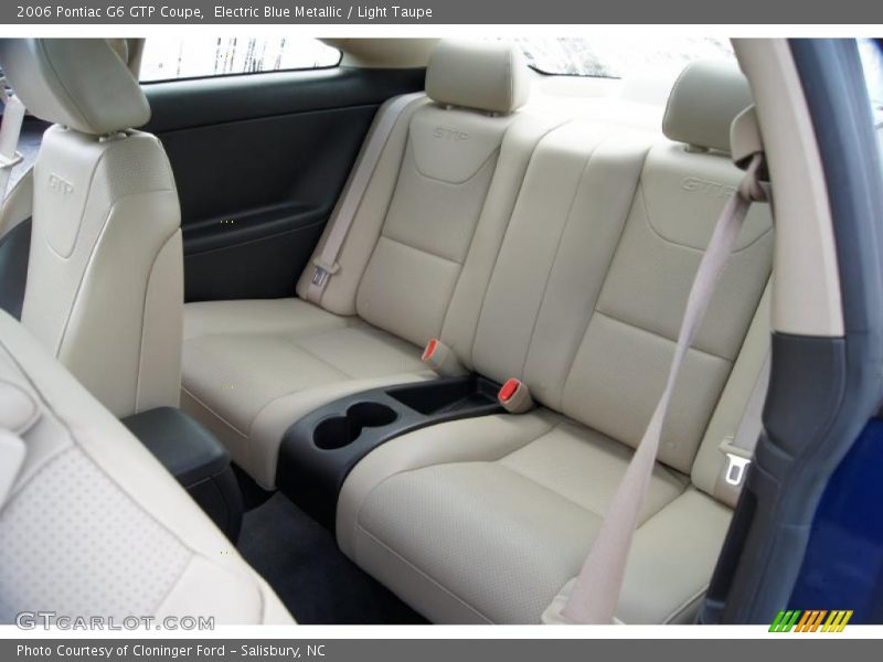  2006 G6 GTP Coupe Light Taupe Interior