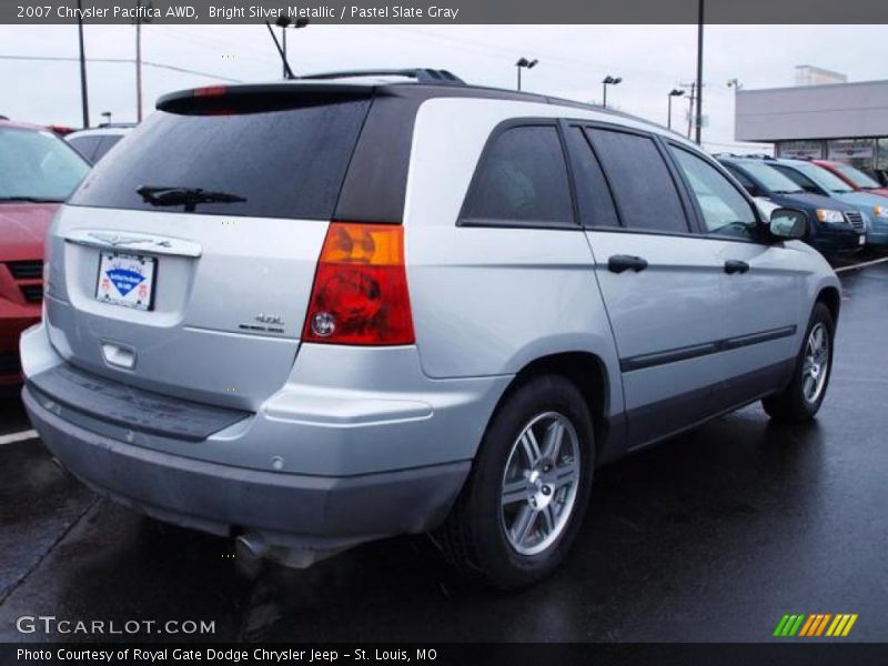Bright Silver Metallic / Pastel Slate Gray 2007 Chrysler Pacifica AWD