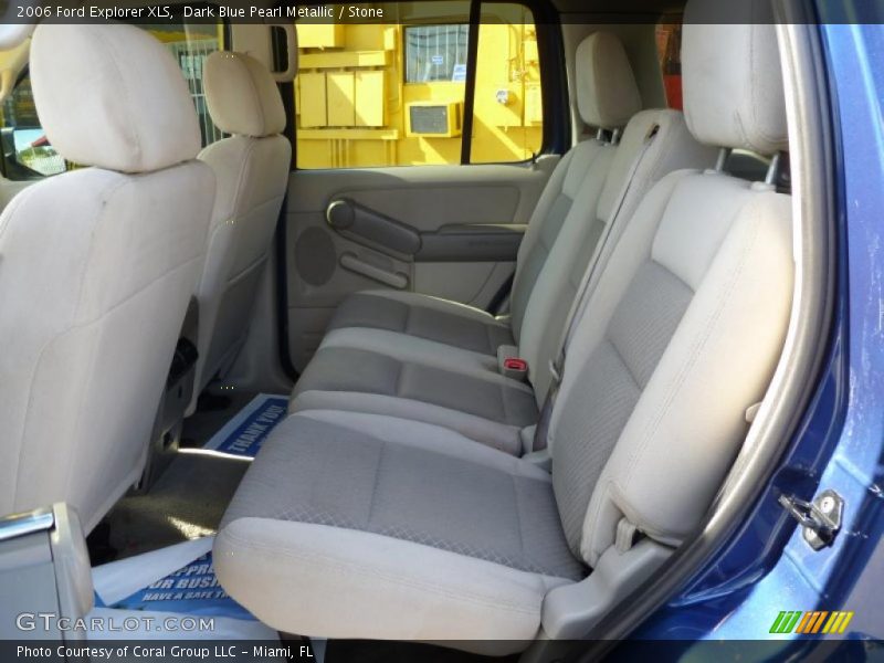 Dark Blue Pearl Metallic / Stone 2006 Ford Explorer XLS