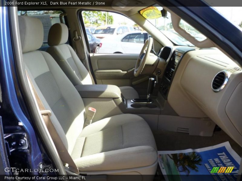 Dark Blue Pearl Metallic / Stone 2006 Ford Explorer XLS