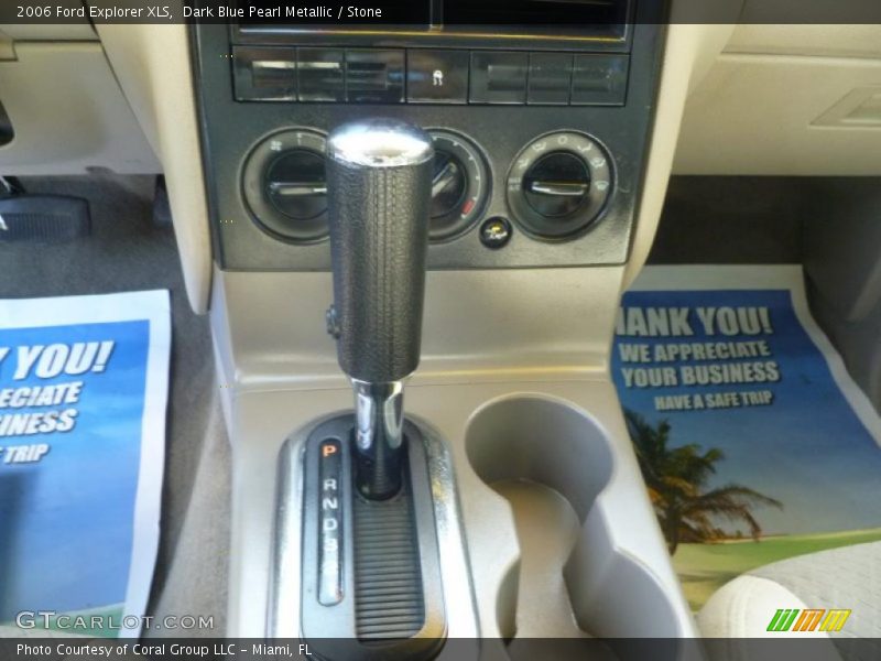 Dark Blue Pearl Metallic / Stone 2006 Ford Explorer XLS