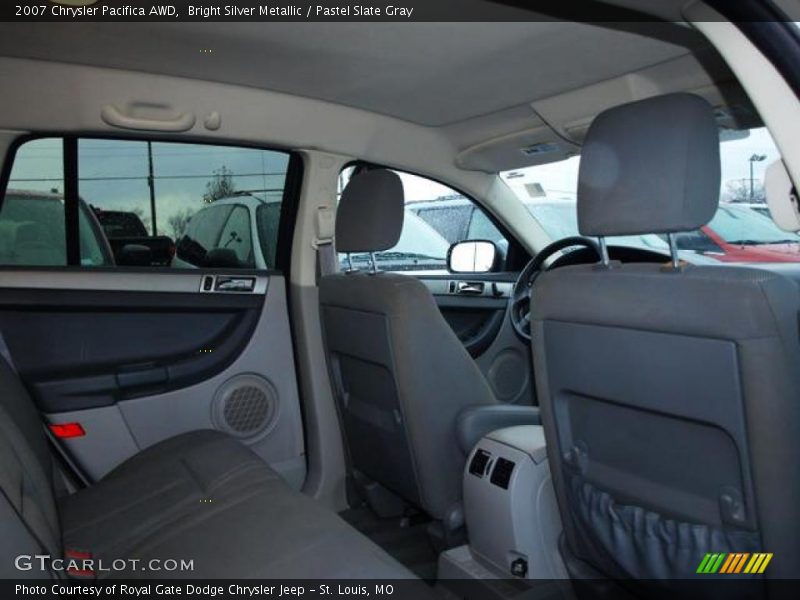 Bright Silver Metallic / Pastel Slate Gray 2007 Chrysler Pacifica AWD