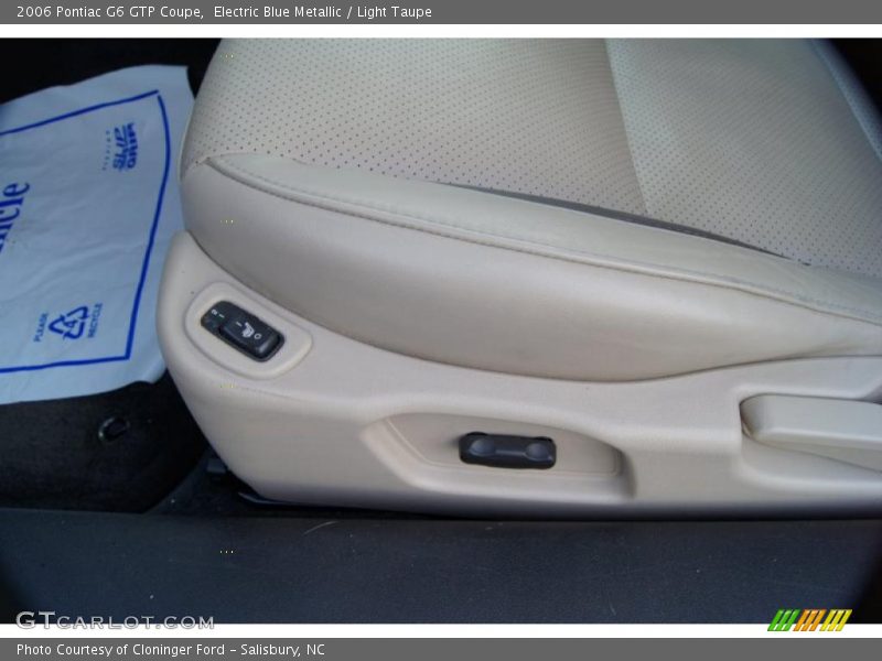 Electric Blue Metallic / Light Taupe 2006 Pontiac G6 GTP Coupe