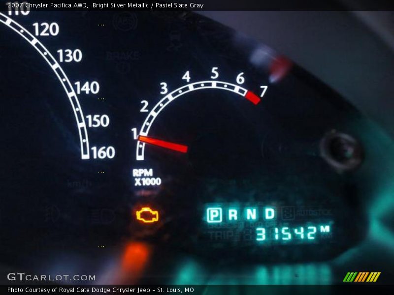 Bright Silver Metallic / Pastel Slate Gray 2007 Chrysler Pacifica AWD
