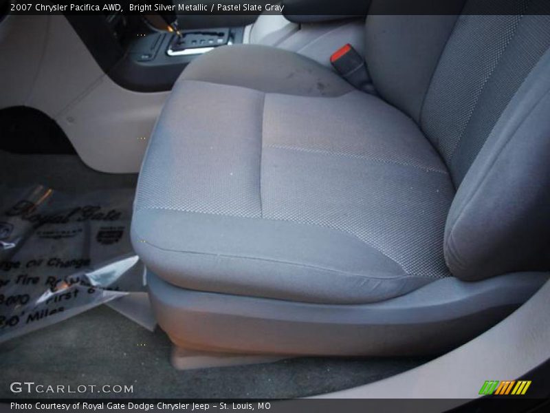 Bright Silver Metallic / Pastel Slate Gray 2007 Chrysler Pacifica AWD