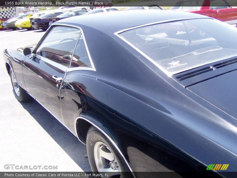 Black/Purple Flames / Black 1966 Buick Riviera Hardtop