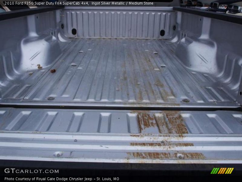 Ingot Silver Metallic / Medium Stone 2010 Ford F350 Super Duty FX4 SuperCab 4x4