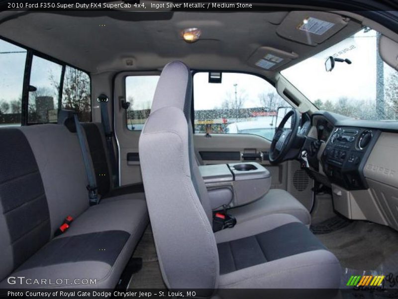 Ingot Silver Metallic / Medium Stone 2010 Ford F350 Super Duty FX4 SuperCab 4x4