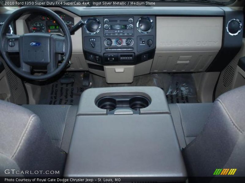 Dashboard of 2010 F350 Super Duty FX4 SuperCab 4x4