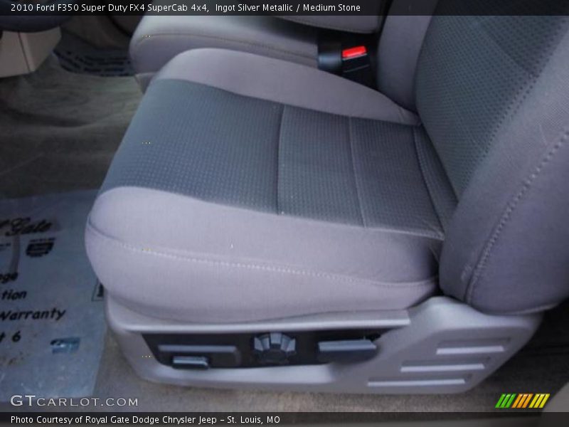 Ingot Silver Metallic / Medium Stone 2010 Ford F350 Super Duty FX4 SuperCab 4x4