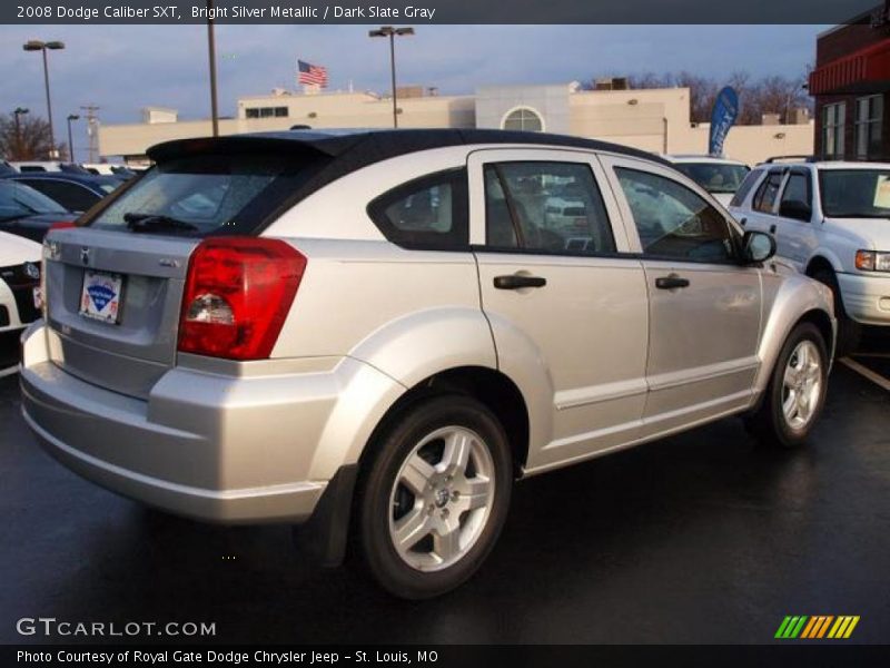 Bright Silver Metallic / Dark Slate Gray 2008 Dodge Caliber SXT