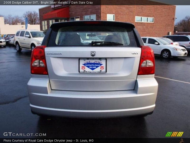 Bright Silver Metallic / Dark Slate Gray 2008 Dodge Caliber SXT