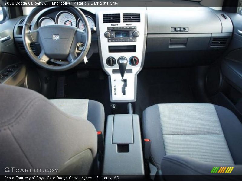 Bright Silver Metallic / Dark Slate Gray 2008 Dodge Caliber SXT