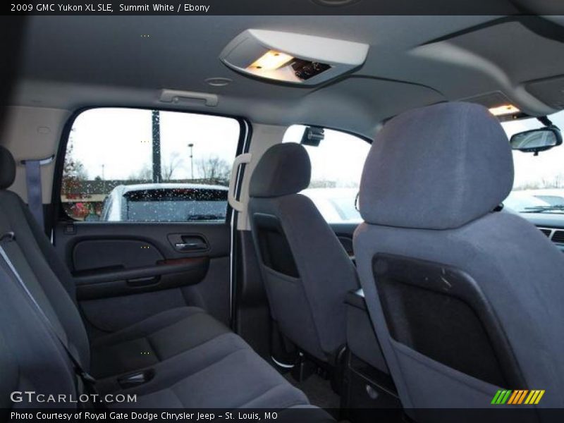 Summit White / Ebony 2009 GMC Yukon XL SLE