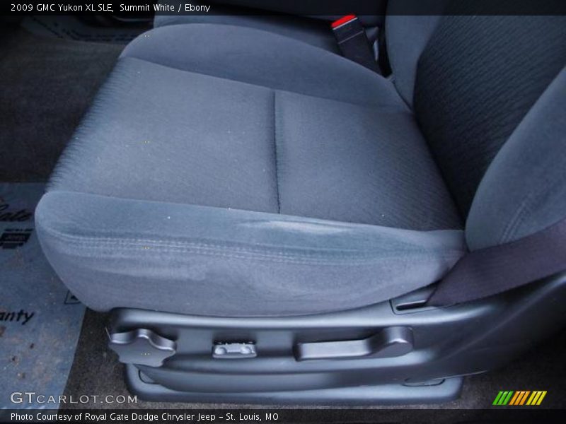 Summit White / Ebony 2009 GMC Yukon XL SLE