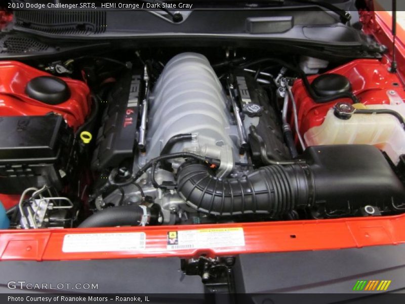 HEMI Orange / Dark Slate Gray 2010 Dodge Challenger SRT8