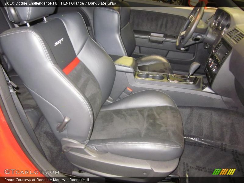HEMI Orange / Dark Slate Gray 2010 Dodge Challenger SRT8