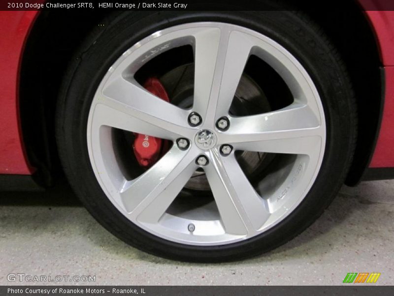 HEMI Orange / Dark Slate Gray 2010 Dodge Challenger SRT8