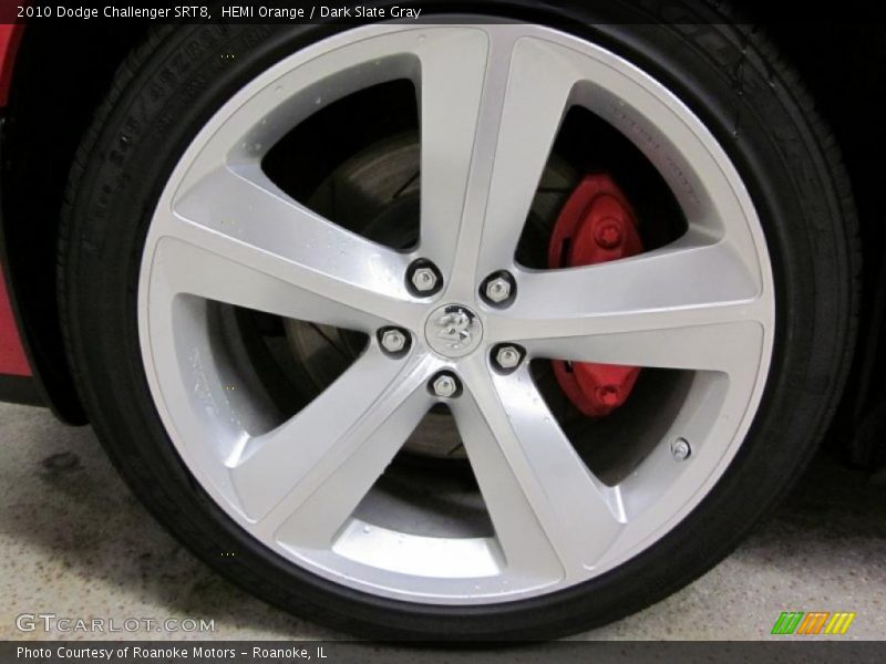 HEMI Orange / Dark Slate Gray 2010 Dodge Challenger SRT8
