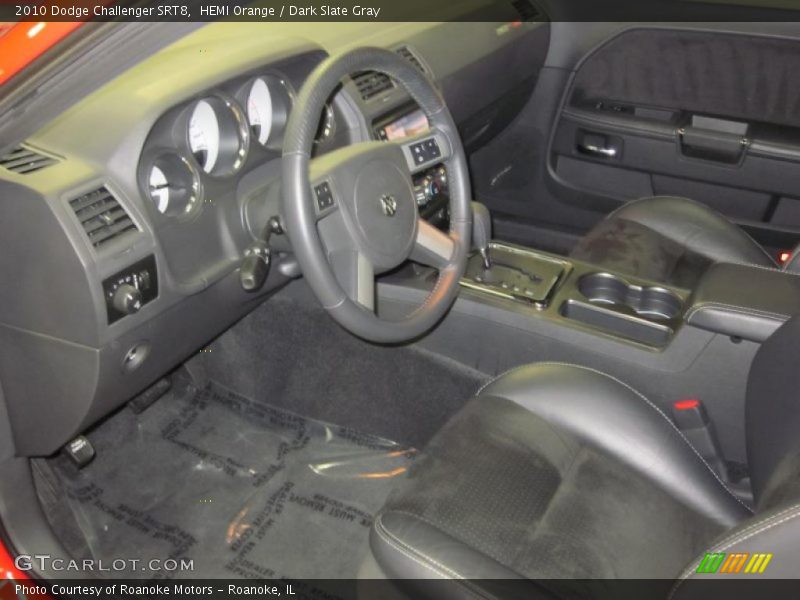 HEMI Orange / Dark Slate Gray 2010 Dodge Challenger SRT8