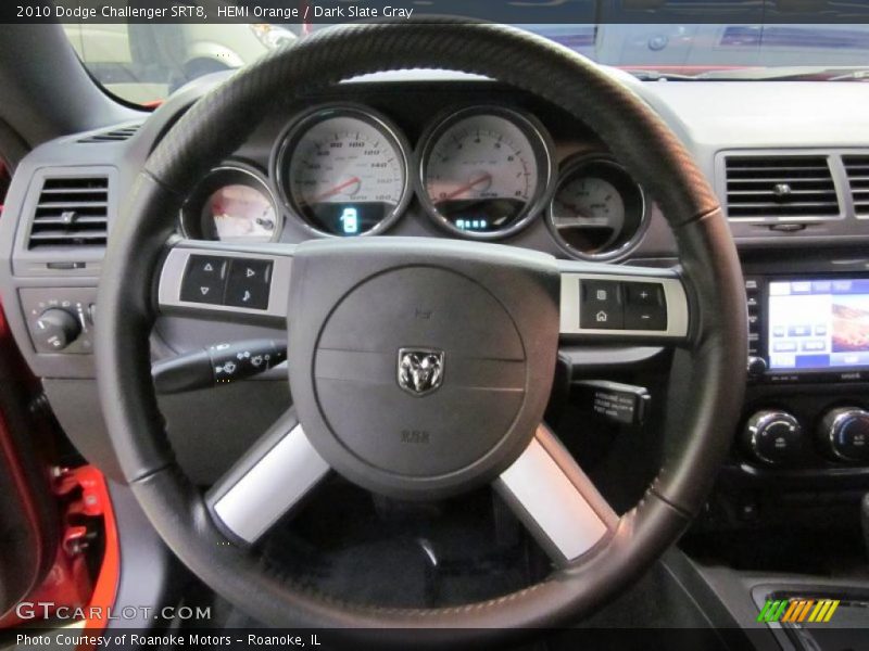 HEMI Orange / Dark Slate Gray 2010 Dodge Challenger SRT8